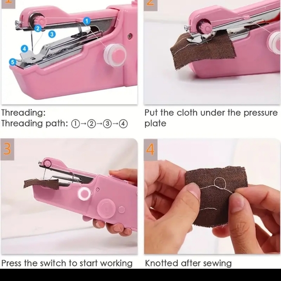 *NEW* Portable Handheld Sewing Machine - Picture 3 of 11